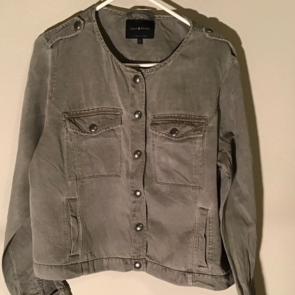 Lucky Brand Jackets & Blazers - Lucky Brand Linen Blend Jacket. Size XL